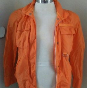 Orange gap raincoat